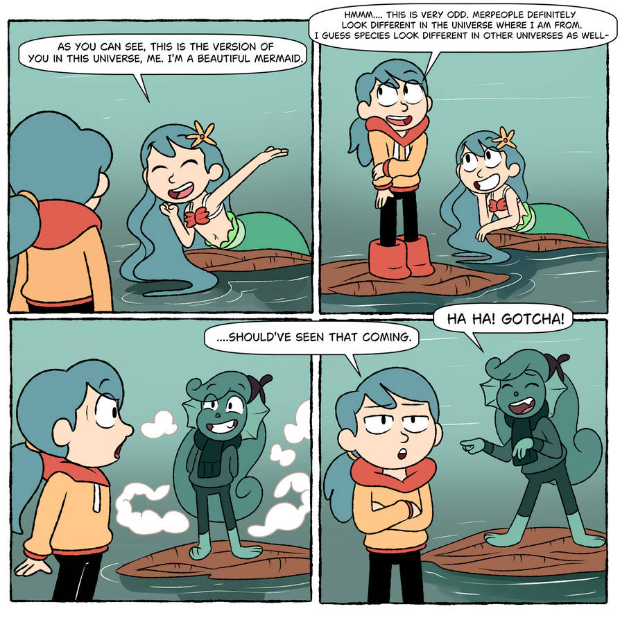 Alternative universe: Mermaid Hilda by cutebutwrong on DeviantArt Alternative universe: Mermaid Hilda by cutebutwrong on DeviantArt