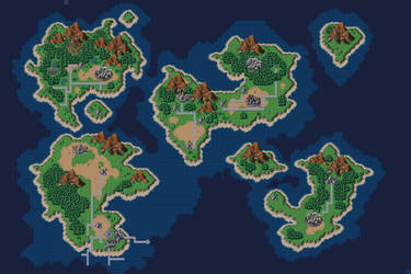 1999 AD Pre- Lavos Chrono Trigger Map