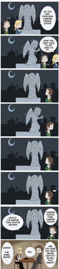 It was a weeping angel xD