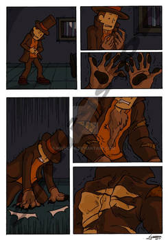 Comission-Werewolf Layton comic 01