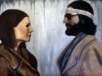 The Royal Tenenbaums original painting