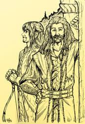 Kili and Fili in Rivendell