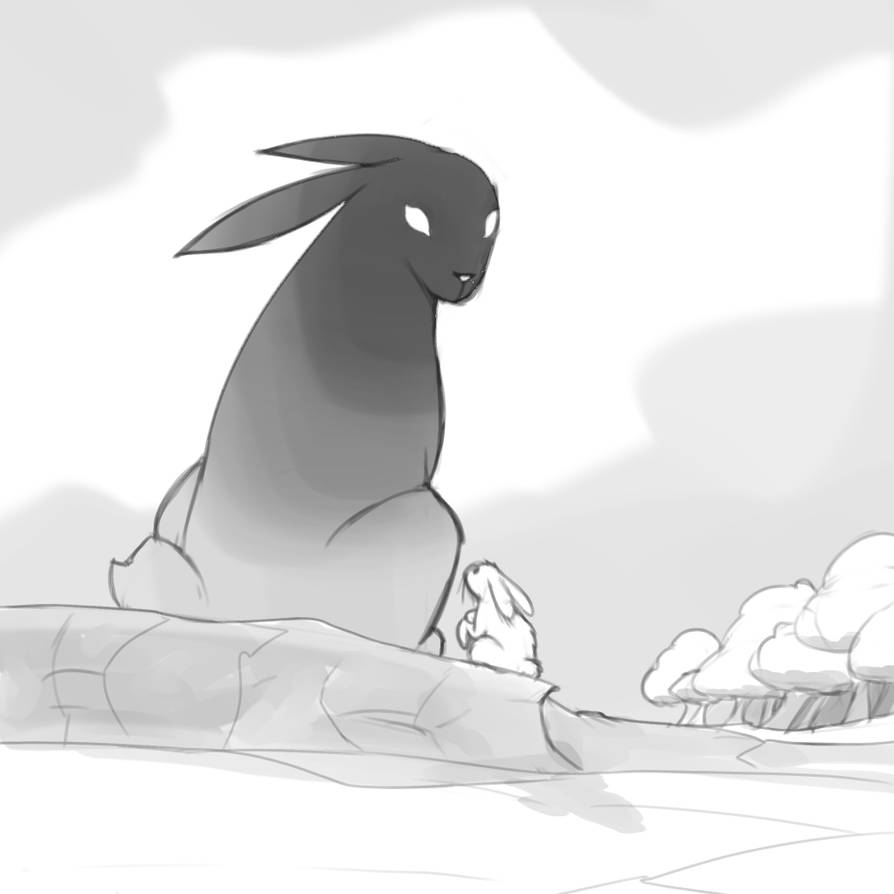 Dapper Black Rabbit Deviantart The Black Rabbit by bigdad on DeviantArt