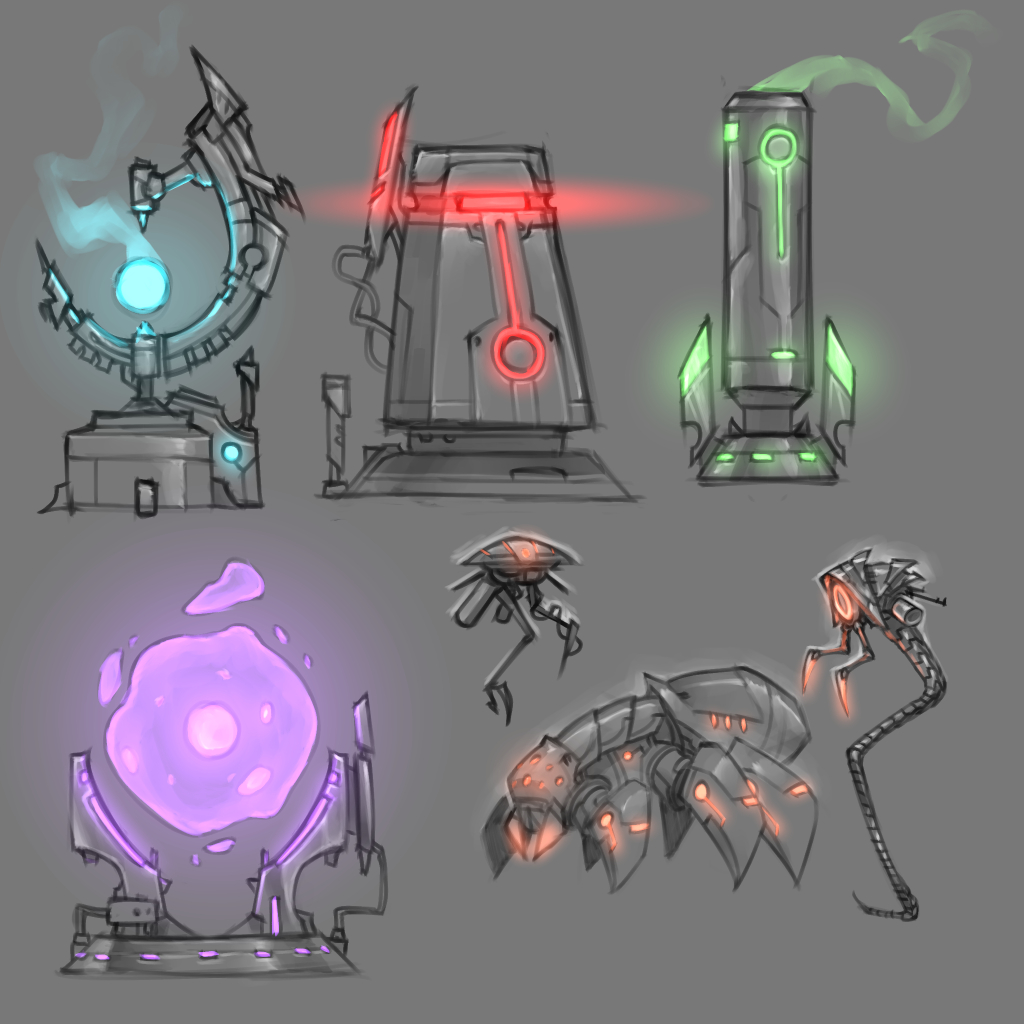 Alien Machinery by bigdad on DeviantArt