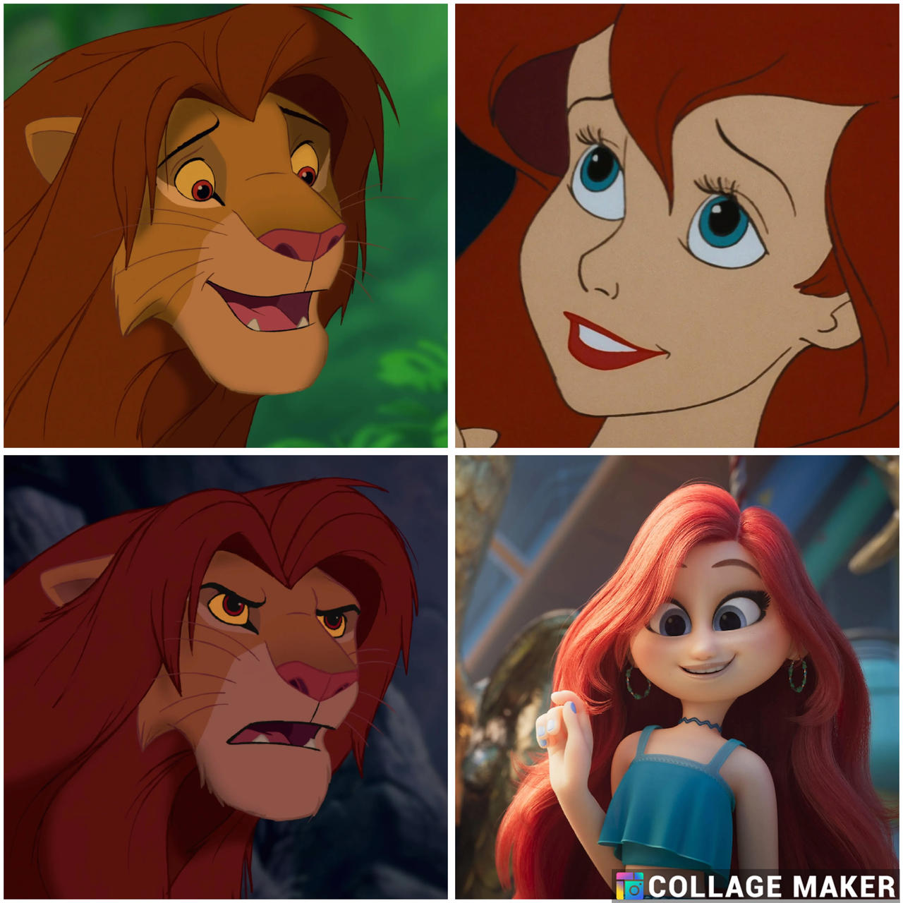 Simba Prefers Ariel Over Chelsea by NASCARDisneyFan on DeviantArt