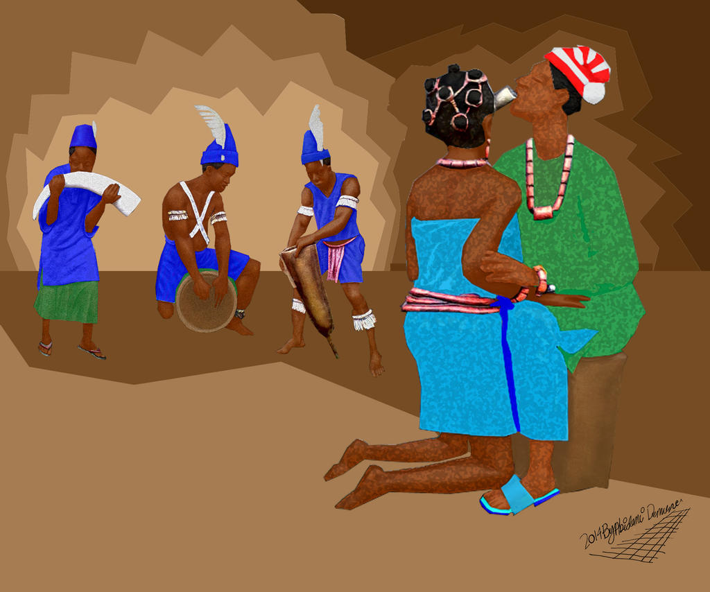 African Igbo Traditional Wedding Bride meets Groom by Abidemidemuren on  DeviantArt