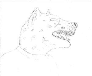 myself as a Hyena furry