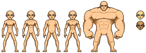 Muscle #5 Template by alvaroimanol on DeviantArt