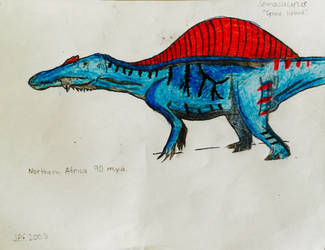 SPINOSAURUS AEGYPTIACUS sketch