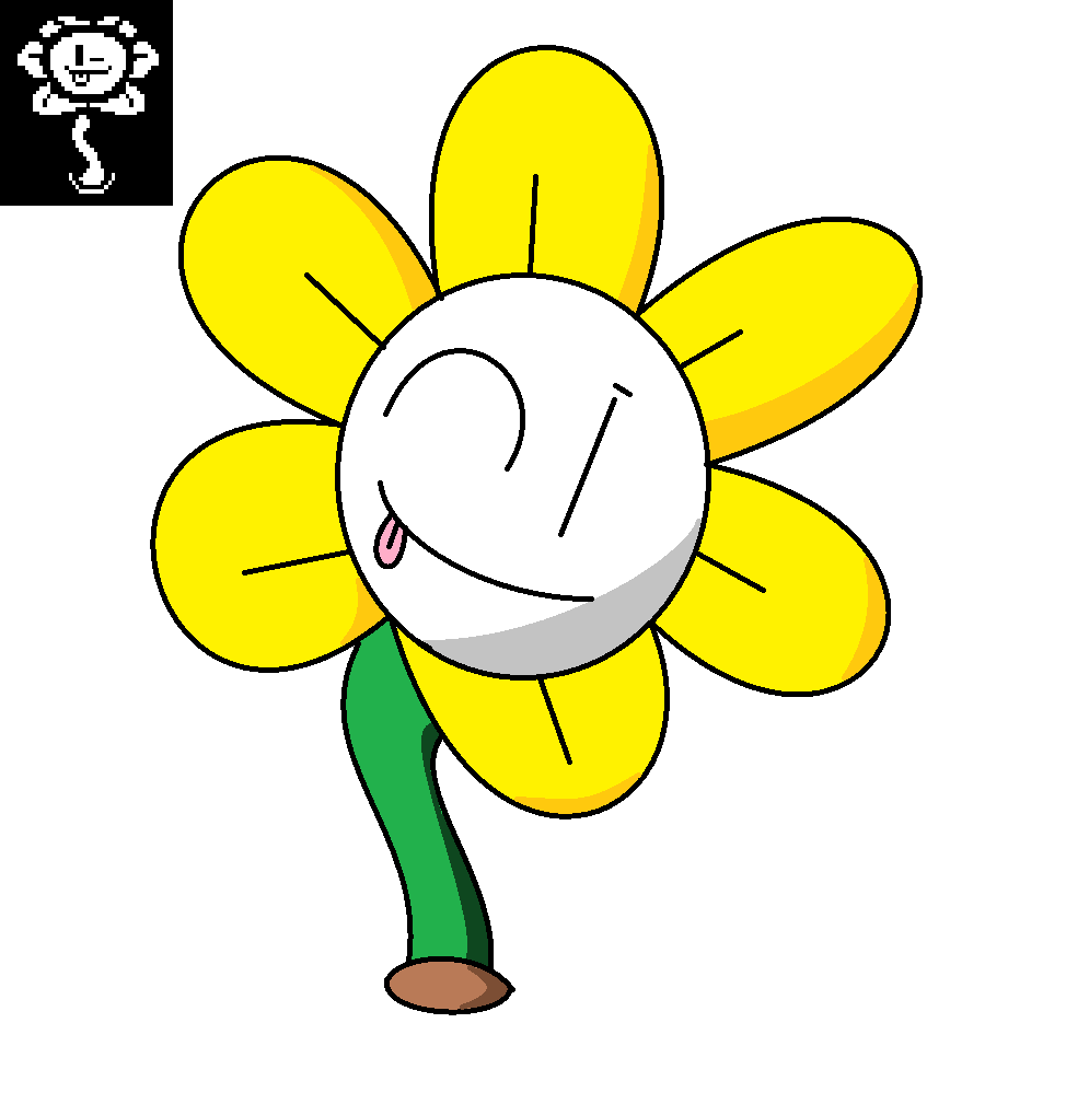Undertale Flowy (UNDERTALE) Flowey the Flower by GlowkieBolt34 on DeviantArt