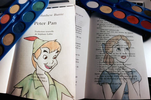 Peter and Wendy - Waterpainting