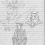 Stella Luna and Bartok doodles