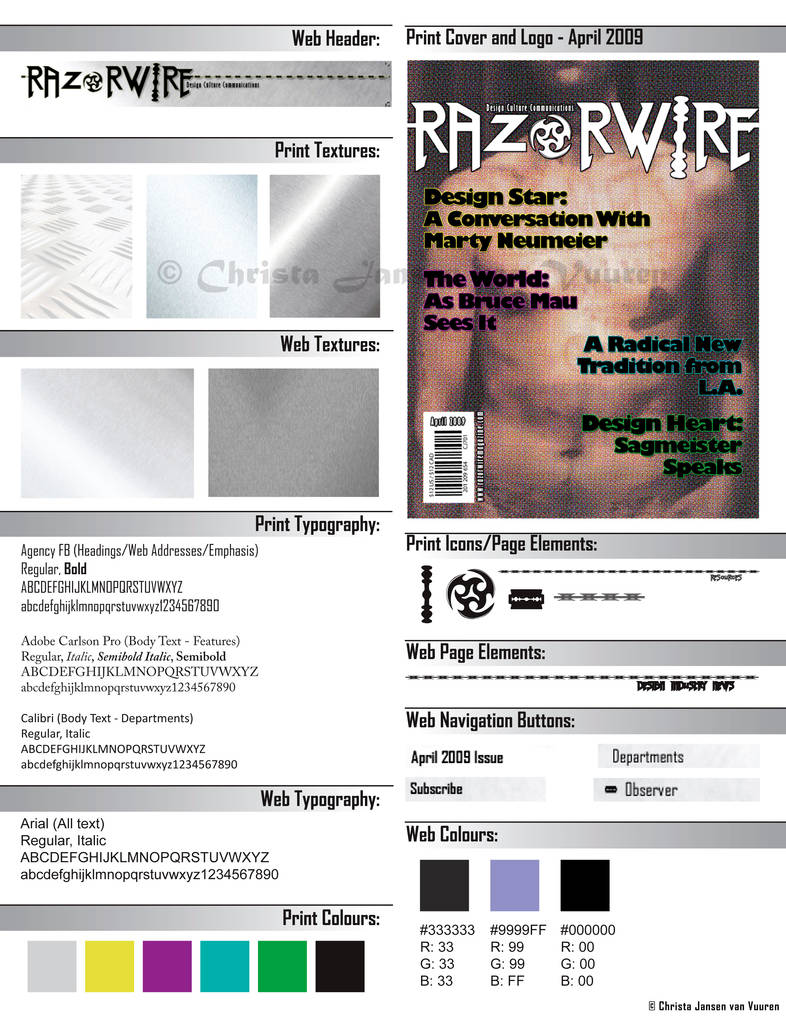 Ezine - Style Guide by kingjules71 on DeviantArt