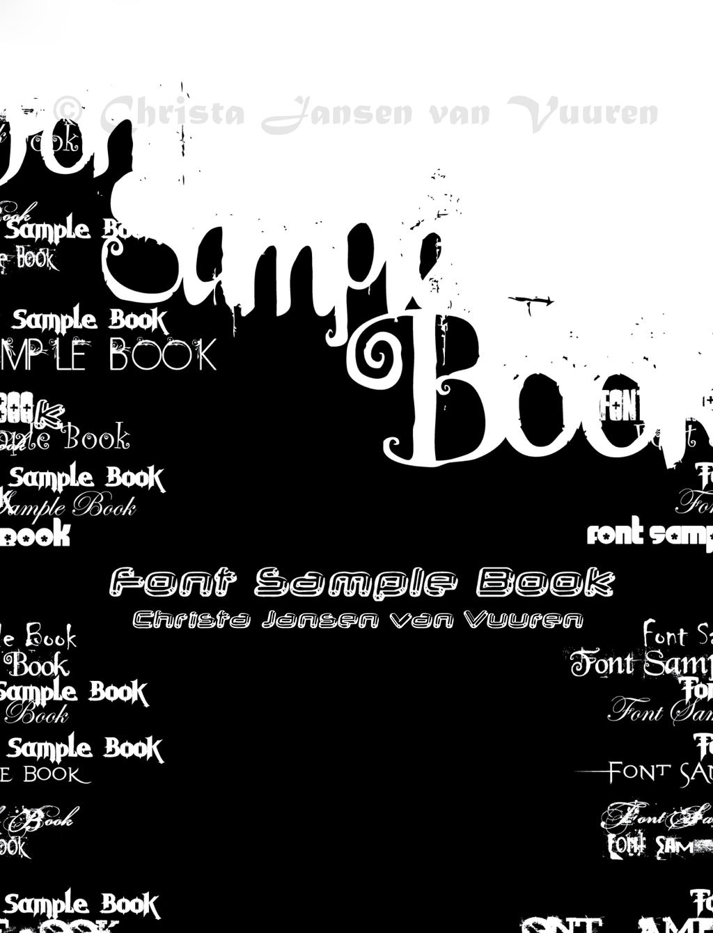 Font Book - Inside Front Cover