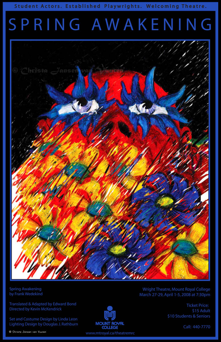 Spring Awakening Poster by kingjules71 on DeviantArt