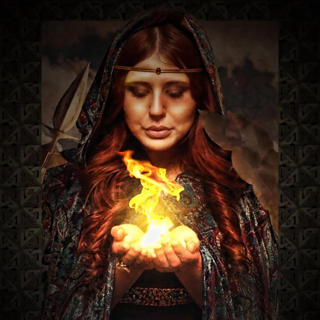 Pagan Goddess: Brigid by alter-eye