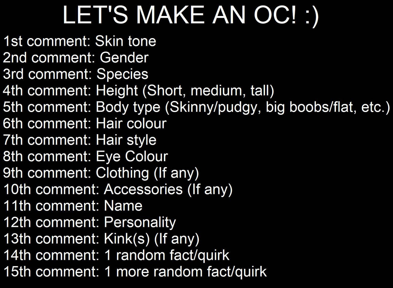 Make An Oc by copycat19 on DeviantArt