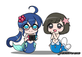 CHIBI CMM Fuuko and Mizuki