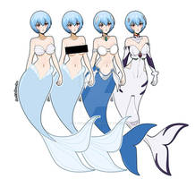Mermaid Rei Ayanami