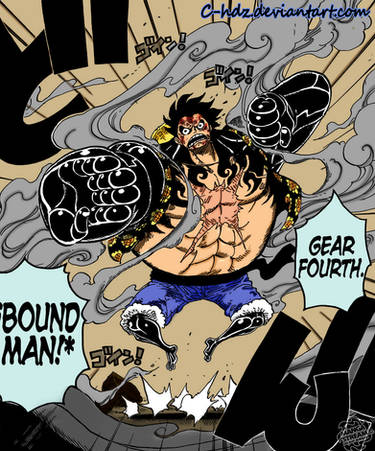 Gear 4 Boundman Luffy (2) by Lord-Yoloraidos on DeviantArt