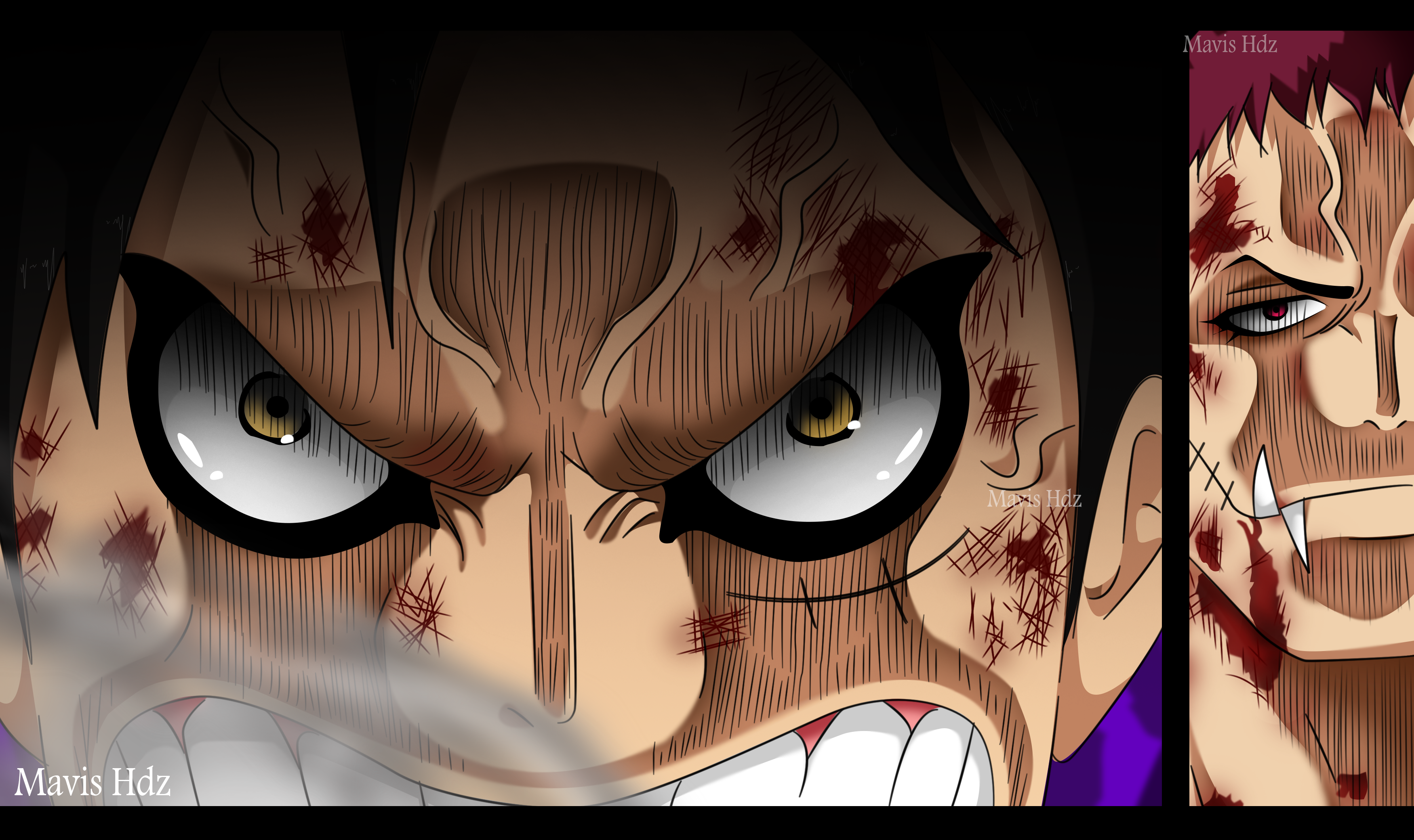 One Piece 894 - Snake Man - Luffy vs Katakuri (3)