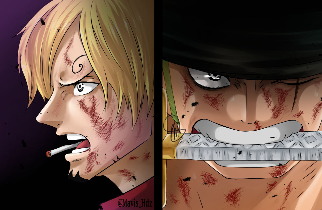 One Piece 1031 Zoro And Sanji By Mavishdz On Deviantart One Piece 1031 Zoro And Sanji By Mavishdz On Deviantart