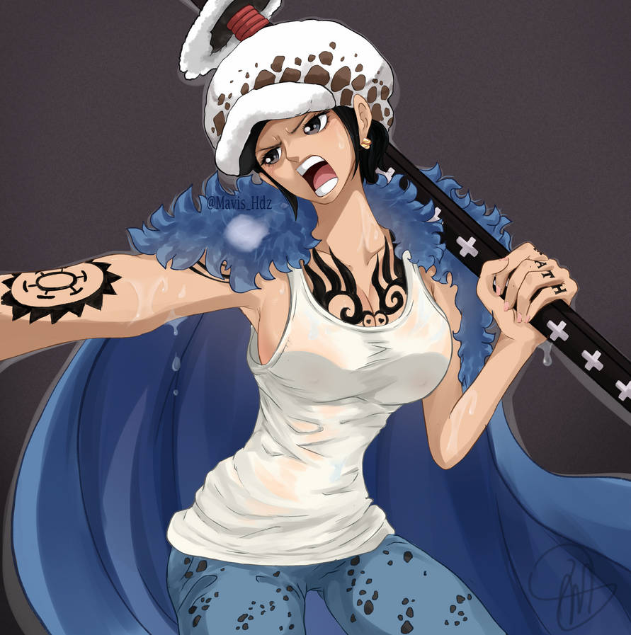 One Piece 1063 Trafalgar D. Water Law by MavisHdz on DeviantArt