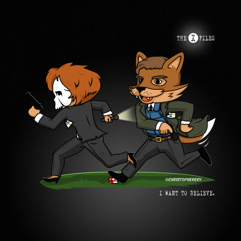 X-Files Fan Art (Threadless Contest Submit) by Christopherexy on DeviantArt