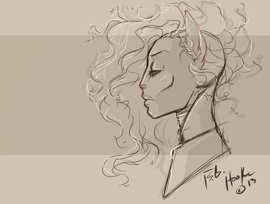 Site Banner, Madame Dun - Undersketch