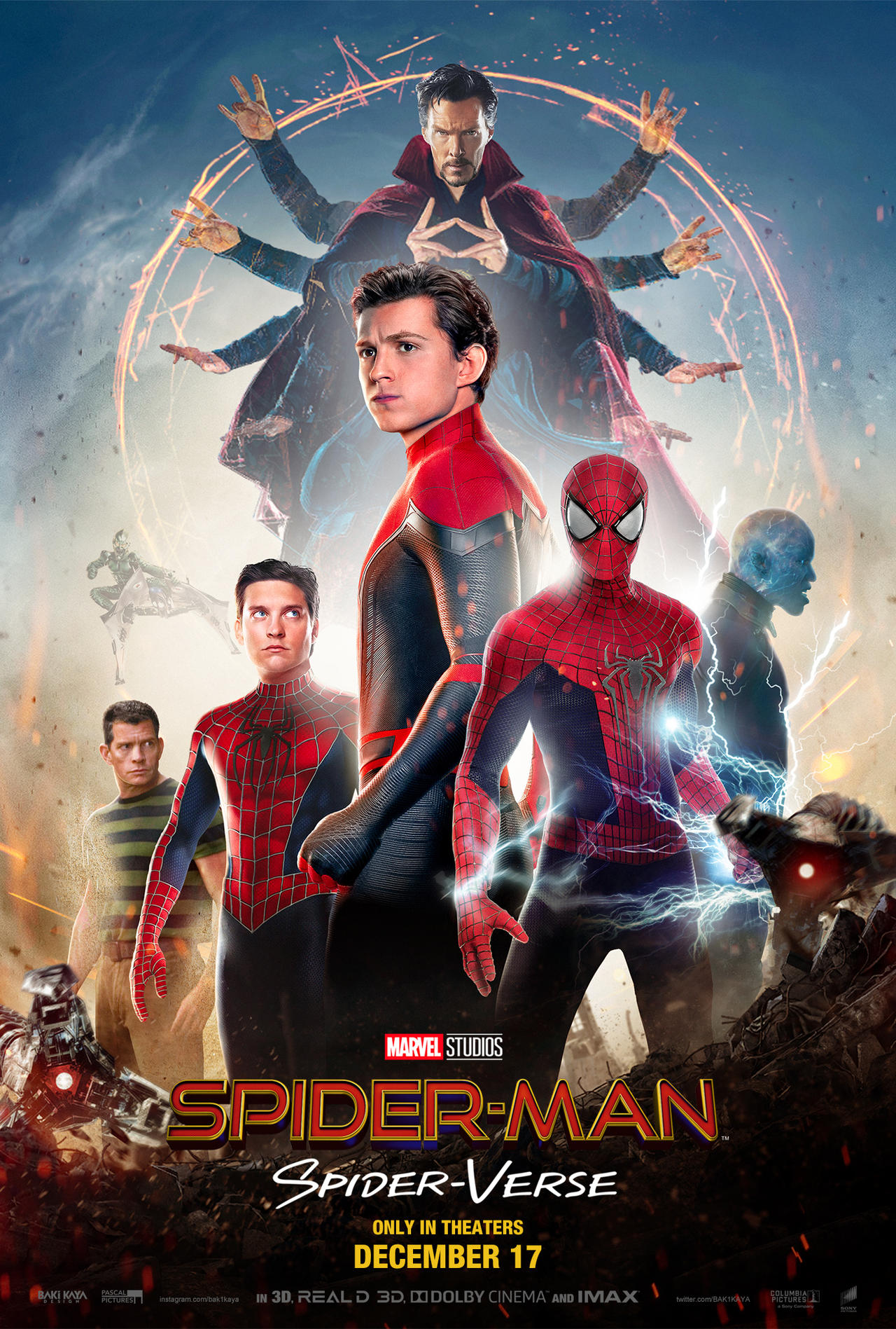Spider-Man: Spider-Verse (2021) Poster by bakikayaa on DeviantArt