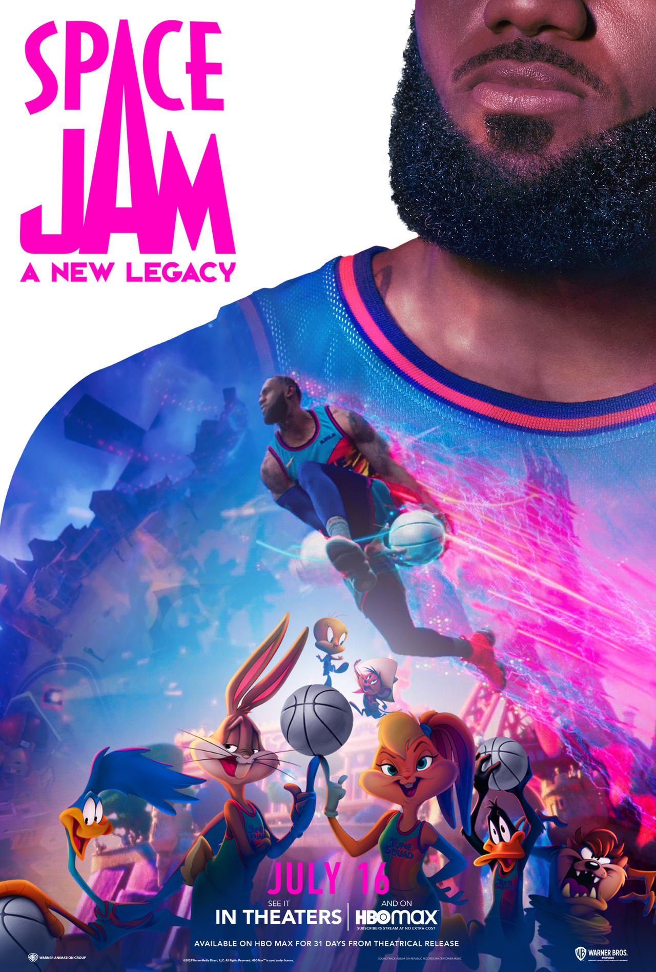 Space Jam A New Legacy poster : r/lakers