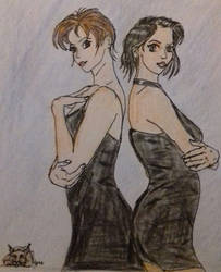 James Bond girls by Caracal-dynamics