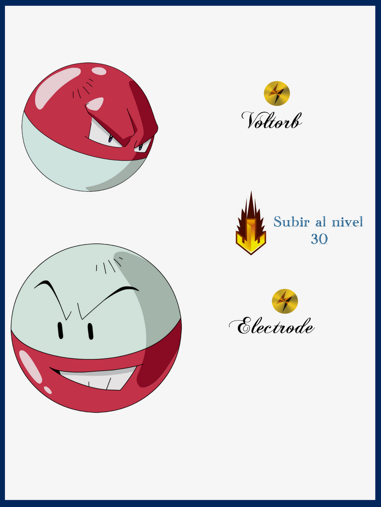 044 Voltorb Evoluciones by Maxconnery on DeviantArt
