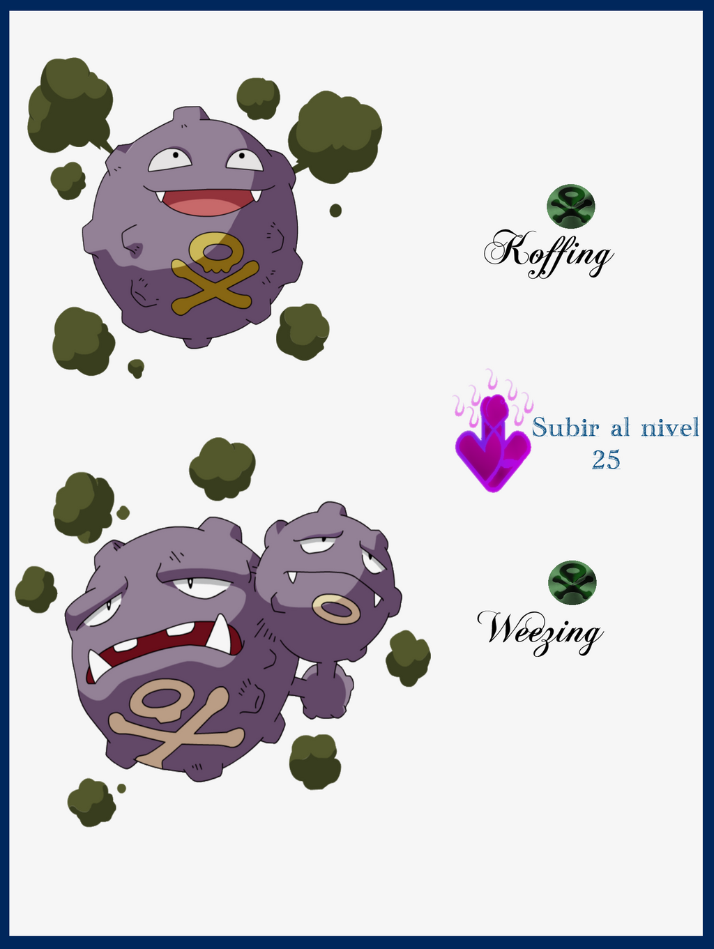 What Level Does Koffing Evolve
