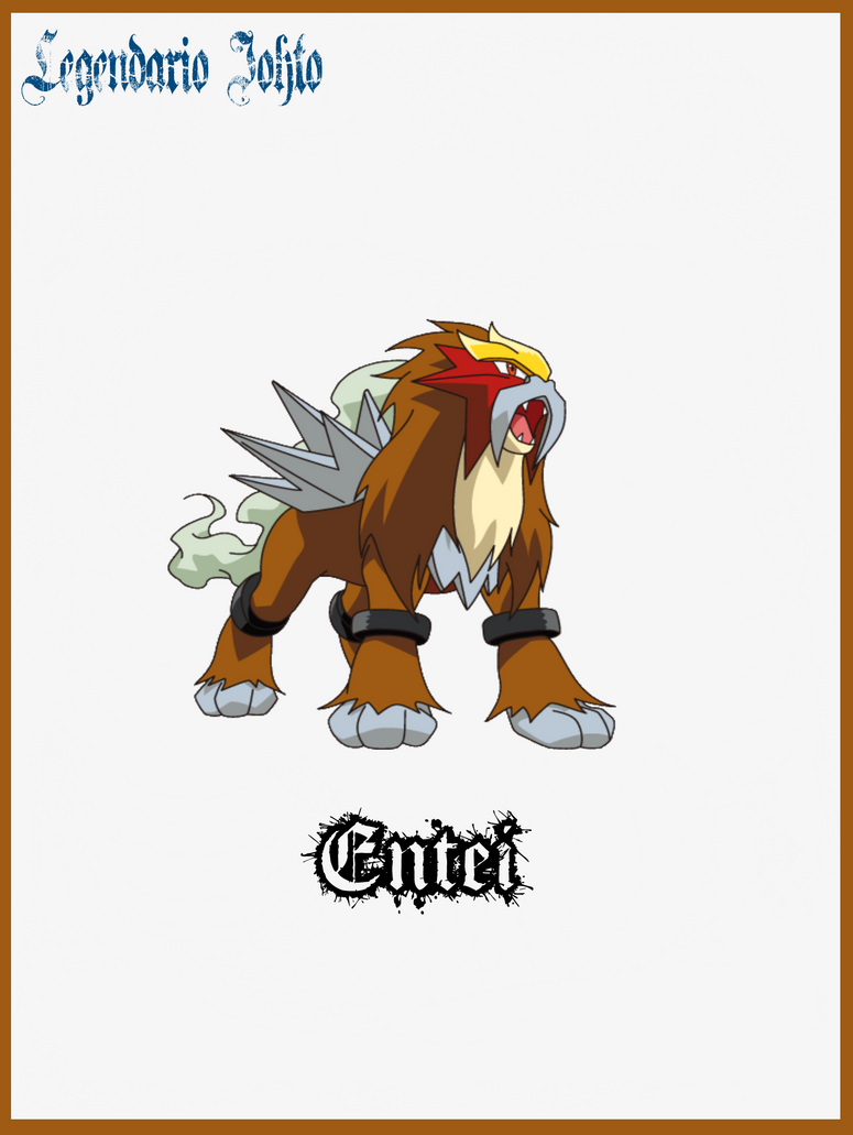 Entei by Maxconnery on DeviantArt