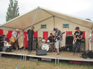 Graested Veterantraef 2014 - Band Playing