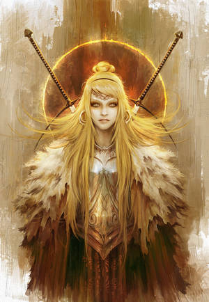 The Gold Knight by Eyardt The Gold Knight by Eyardt