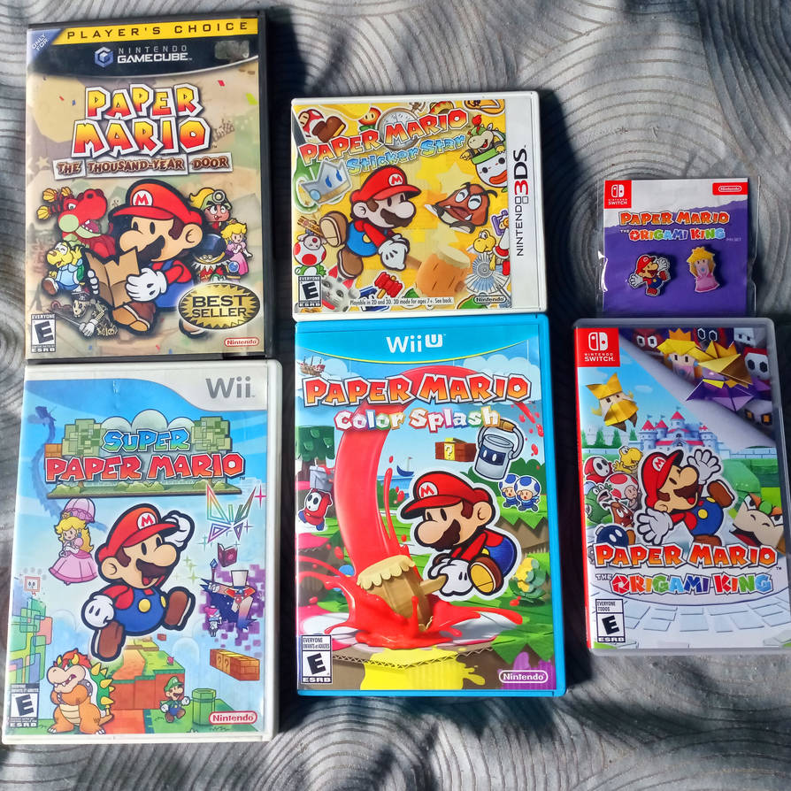 Paper Mario Anything Paper Mario Collection by GalacticHypernova on DeviantArt