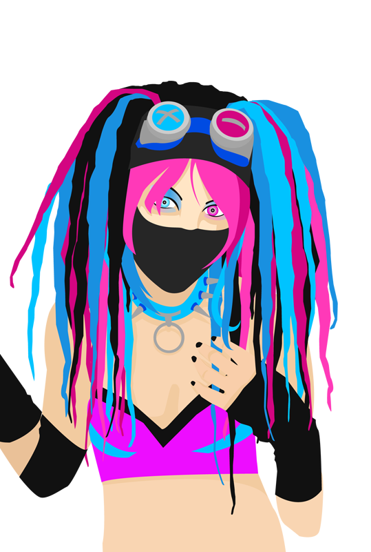 Vector art - Cyber goth