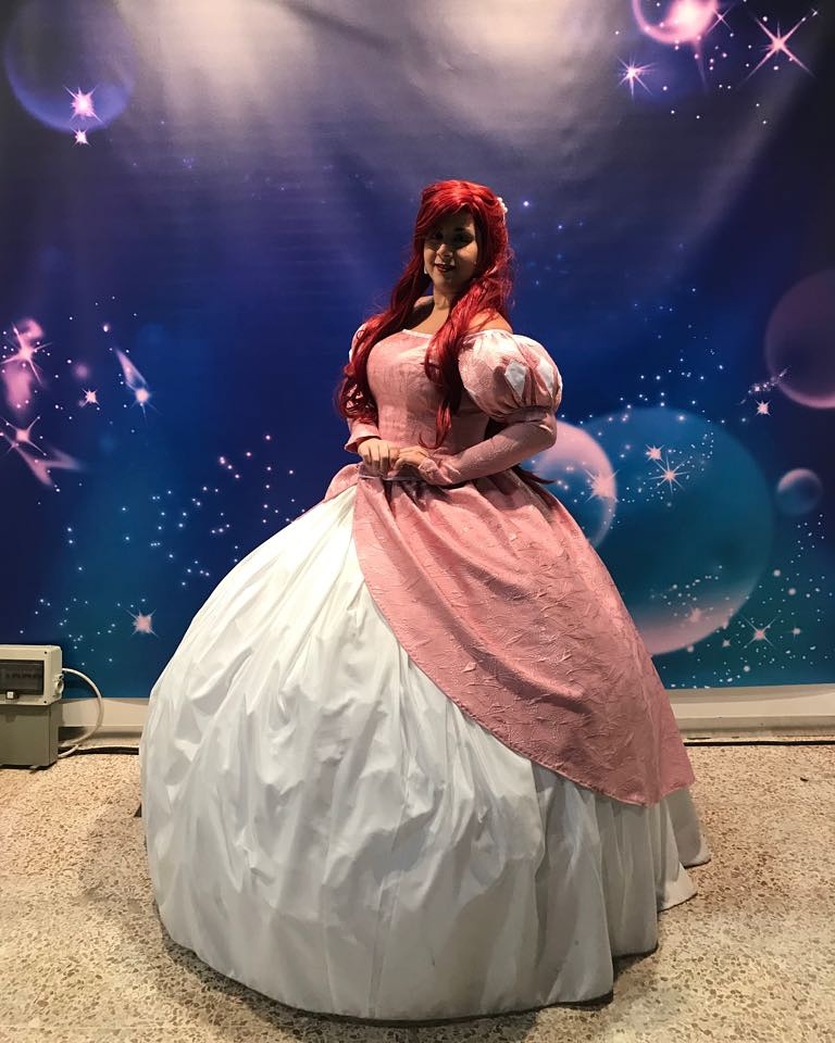 ariel pink dress Costume Princess Ariel Cosplay Dress Mermaidcosplay Inspired by a beloved classic story Ariel pink dress by MsLizzieLiddell