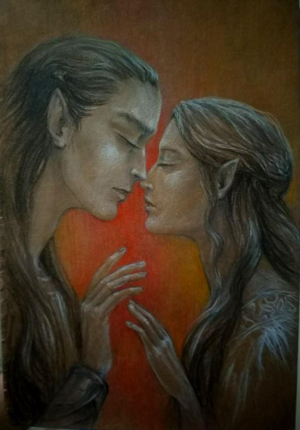 Fingolfin and Anaire_Promises by sstefiart