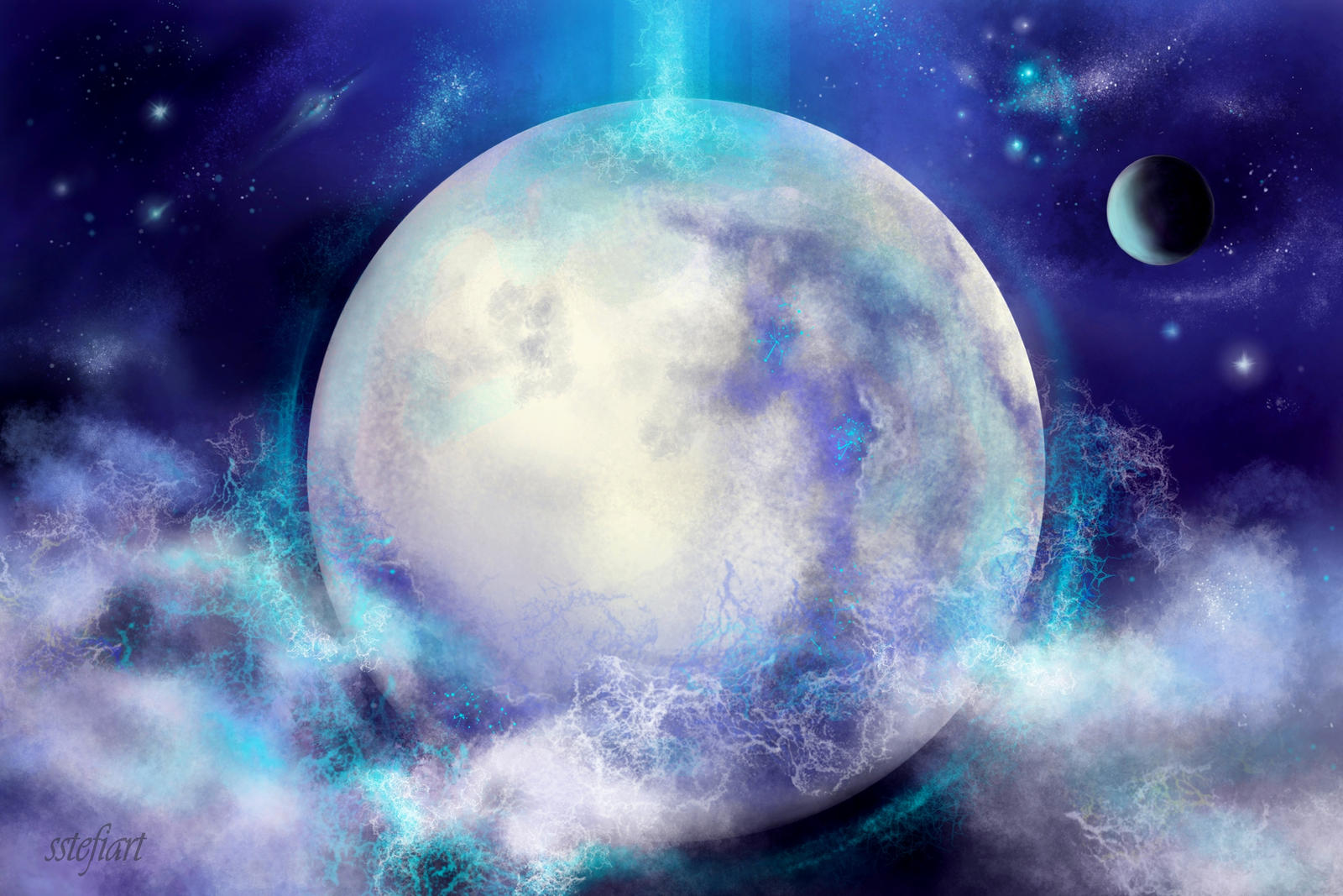 Deviantart Planet The planet by sstefiart on DeviantArt