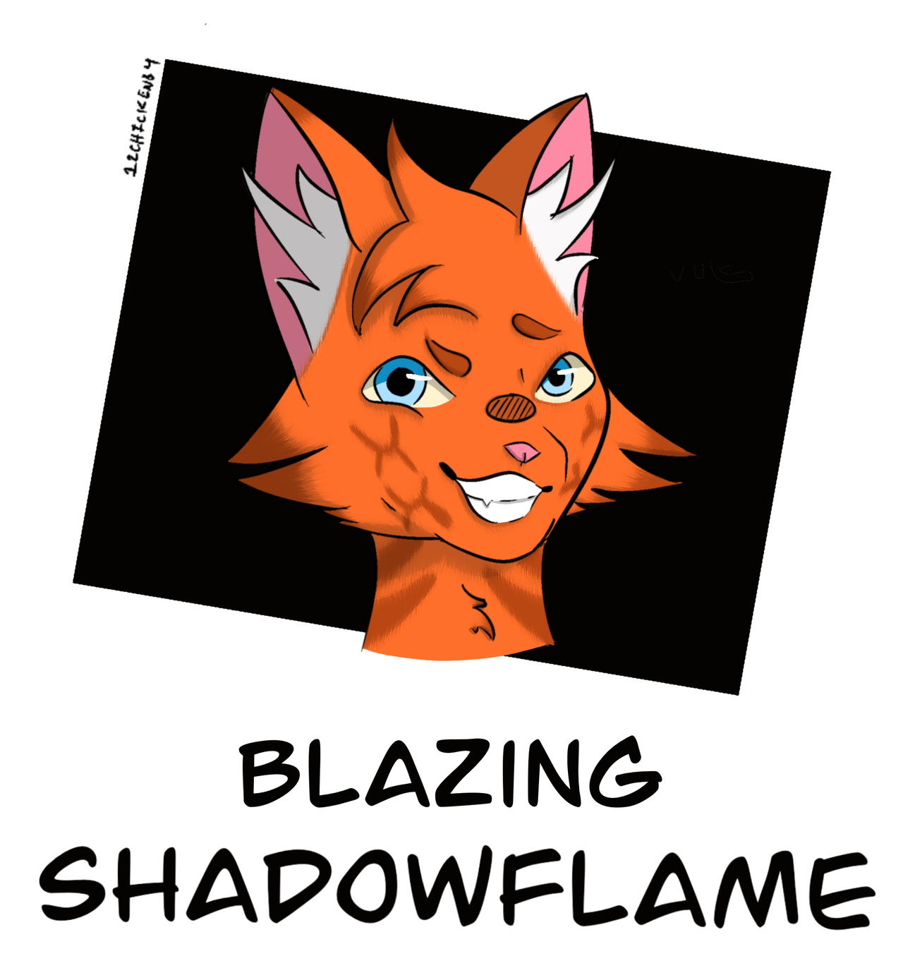 Fan art for Blazing Shadowflame by 12chicken34 on DeviantArt