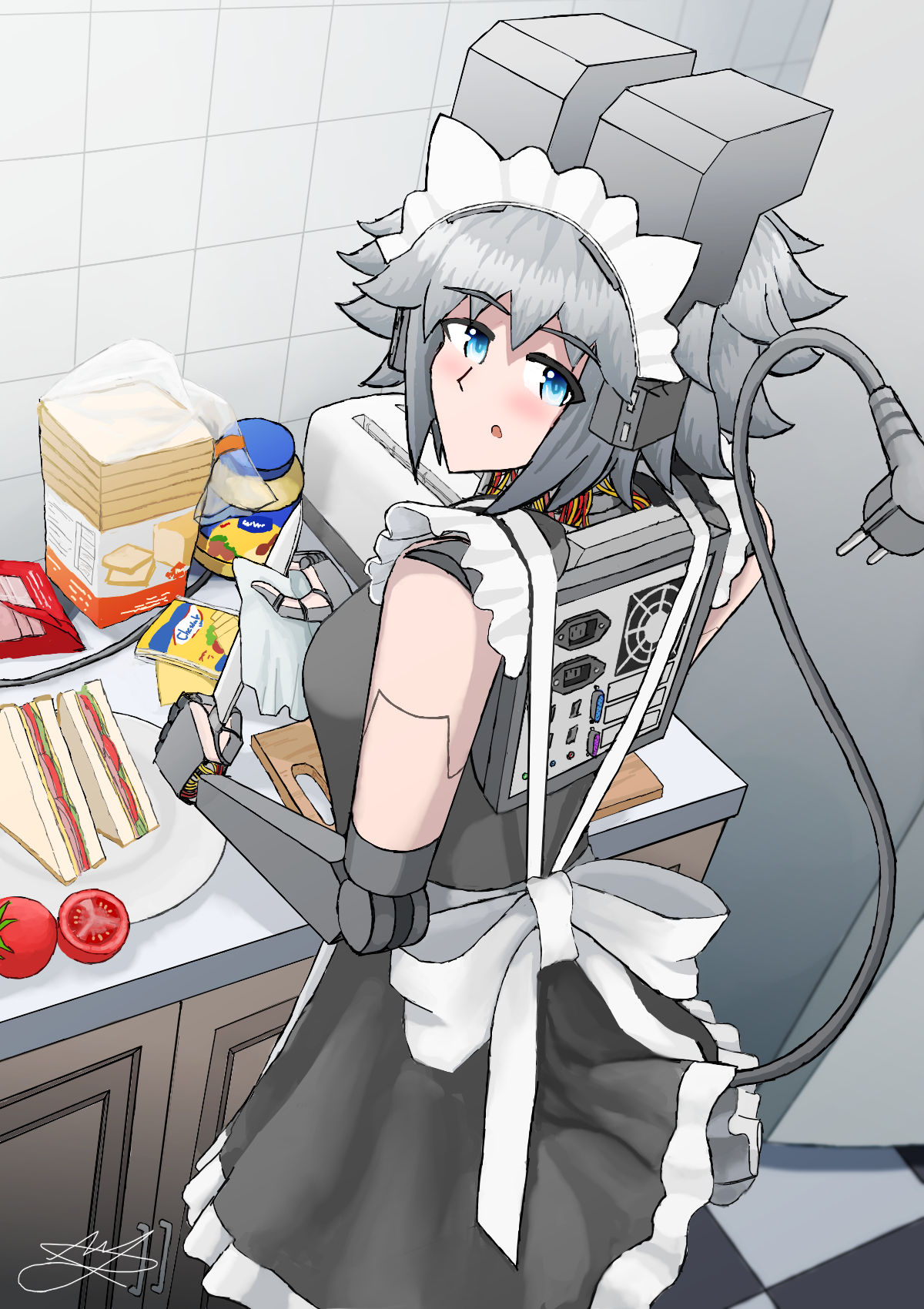 Maid Computer 1 by Hans20A on DeviantArt