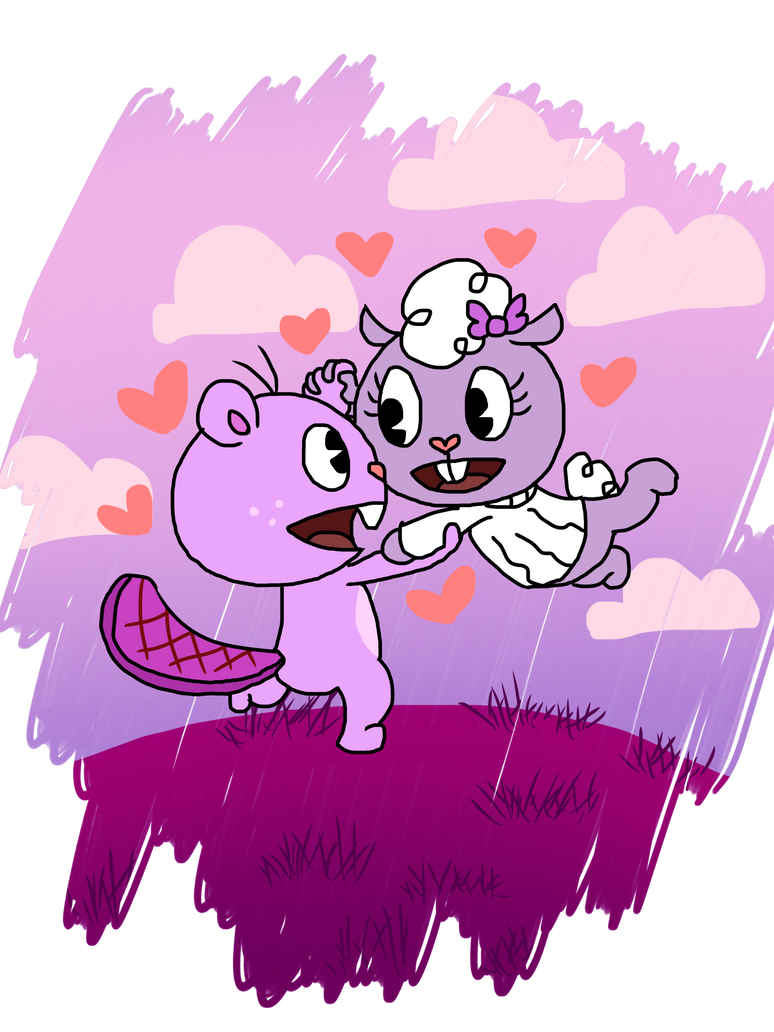 Happy Tree Friends: Toothy x Lammy by TigerMcFlurry on DeviantArt
