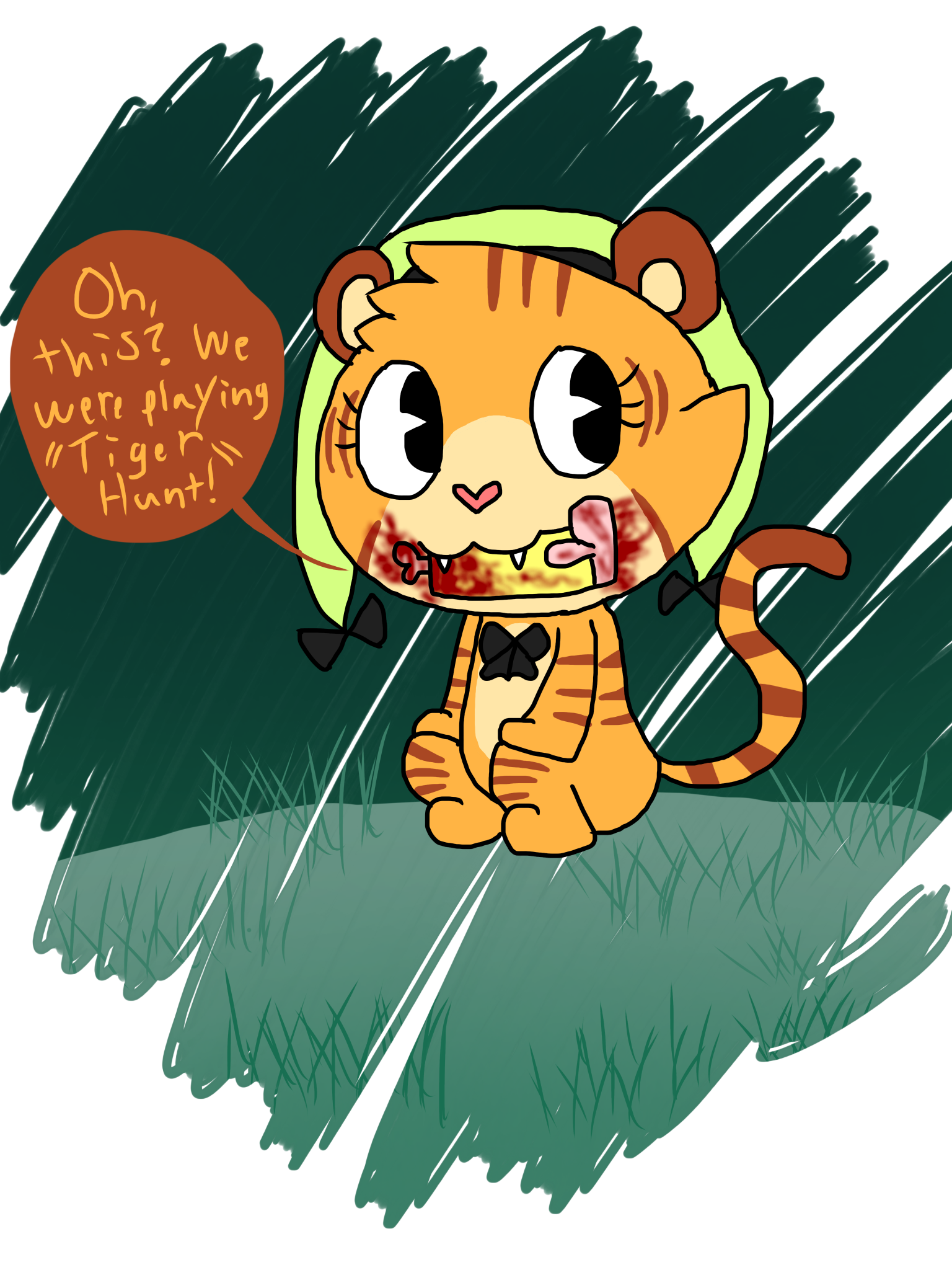 Happy Tree Friends: Tiger Hunt by TigerMcFlurry on DeviantArt