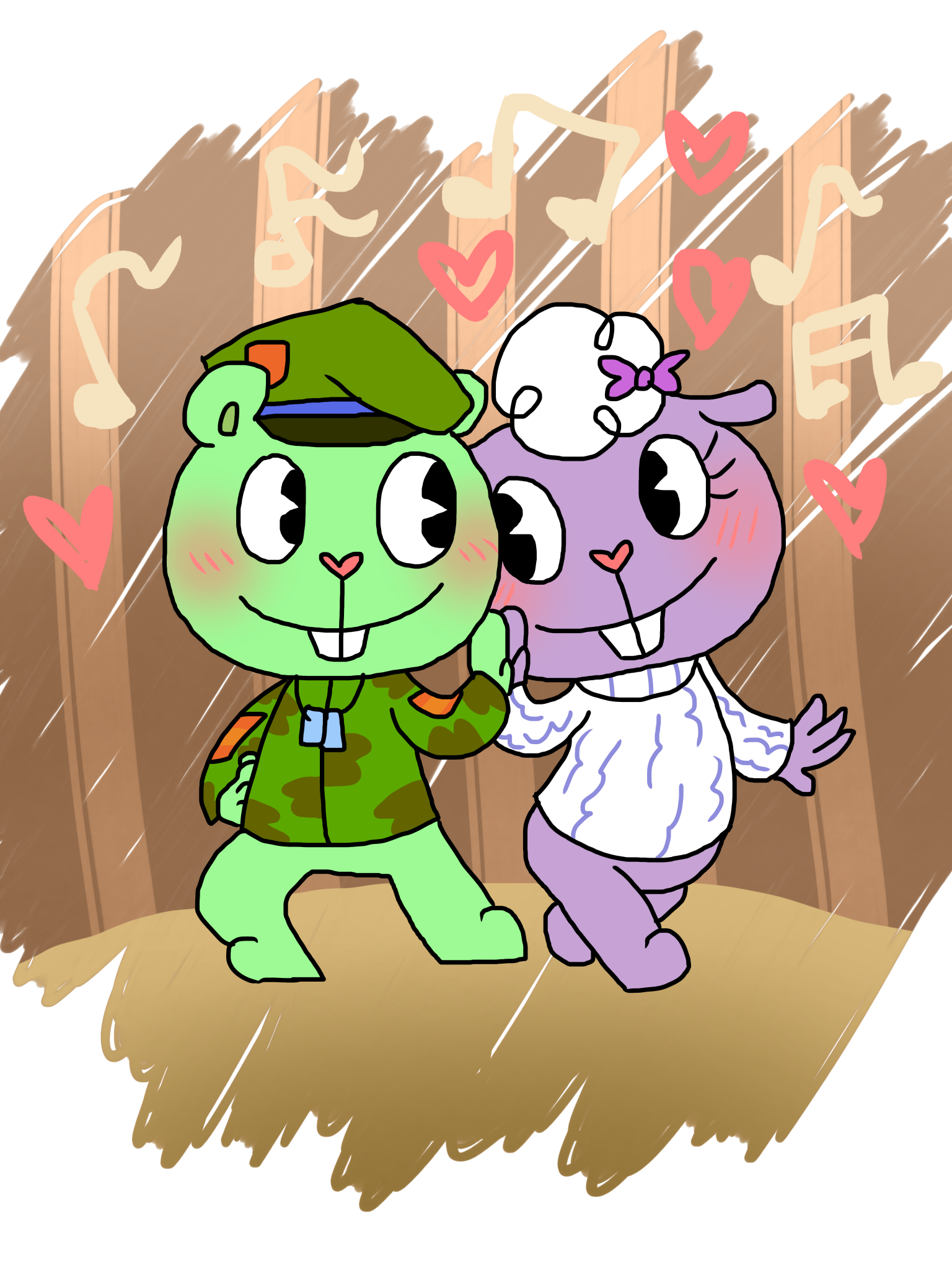 Happy Tree Friends: Love Dance by TigerMcFlurry on DeviantArt