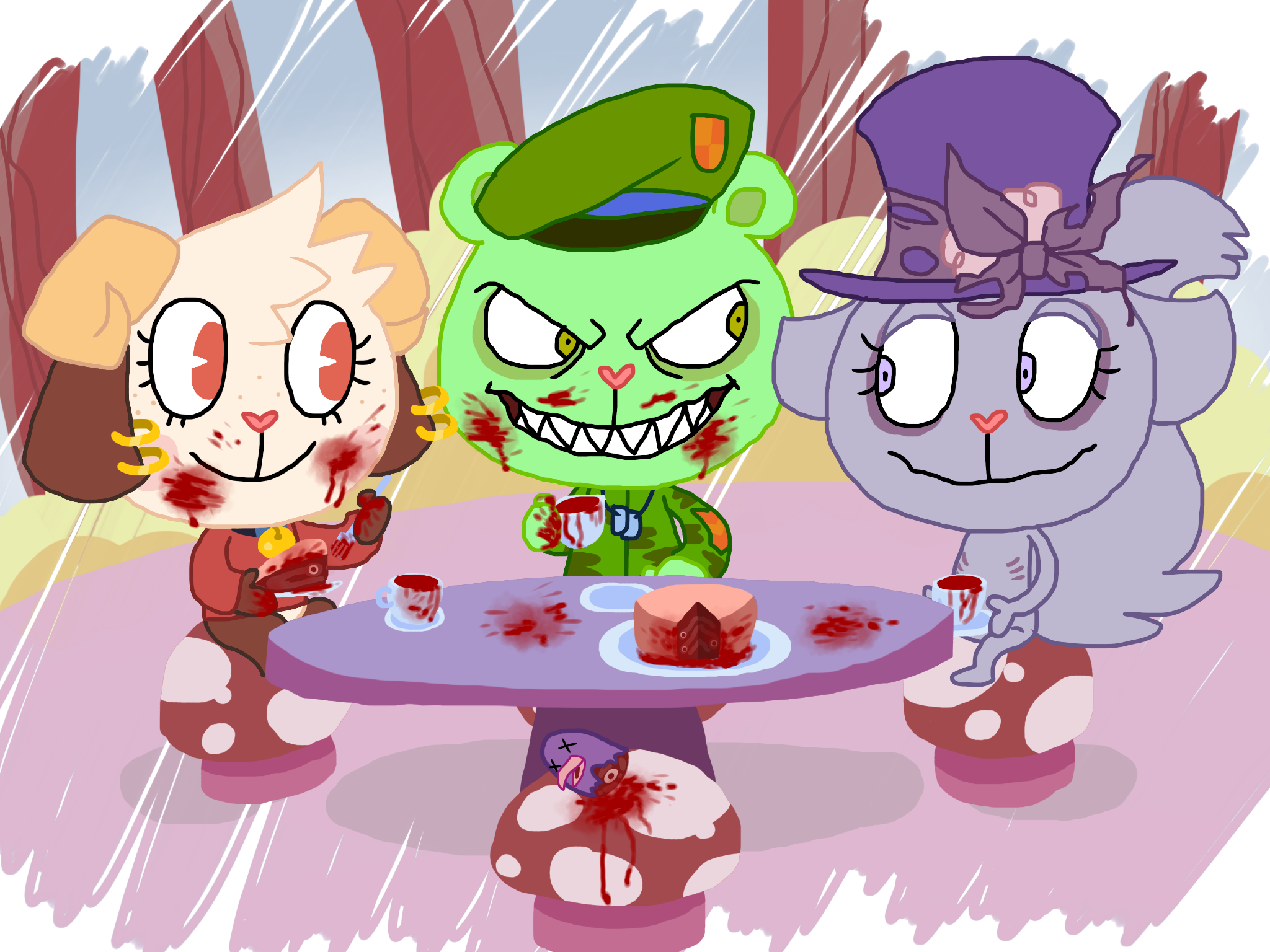 Happy Tree Friends Blood Party AT By TigerMcFlurry On DeviantArt happy-tree-friends-blood-party-at-by-tigermcflurry-on-deviantart