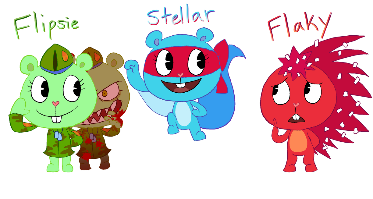 Happy Tree Friends: Genderbent 3 by TigerMcFlurry on DeviantArt