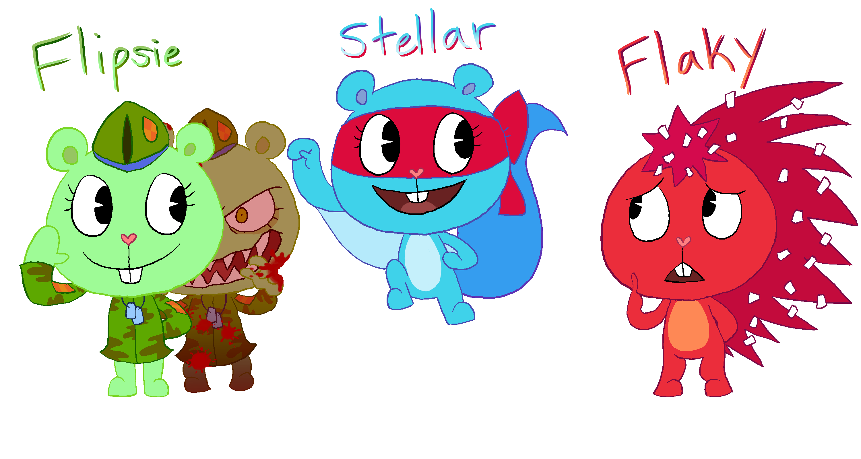 Happy Tree Friends: Genderbent 3 by TigerMcFlurry on DeviantArt